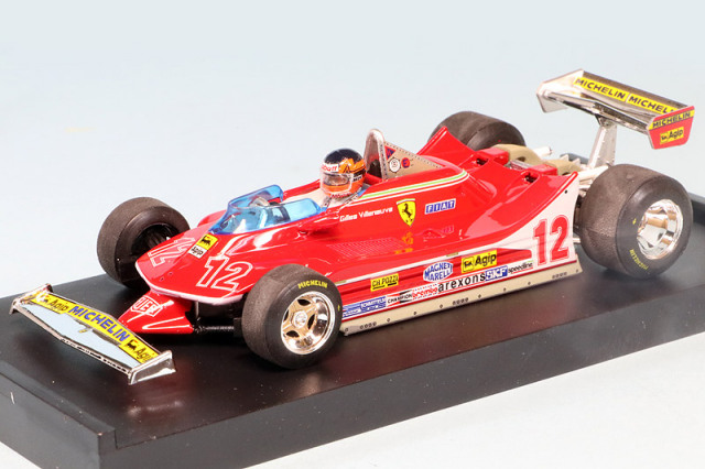 ブルム 1/43 フェラーリ 126CK ターボ 1981 G.ビルヌーブ