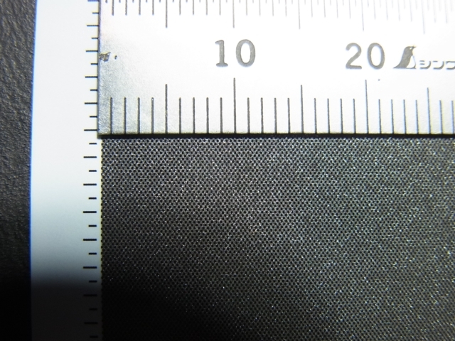 バルケッタ カーボンデカール 平織 極小細目2 シルバーブラック 125mm