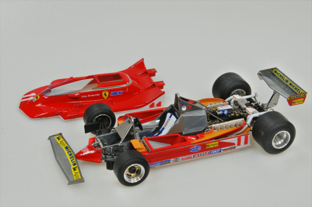 モデルファクトリーヒロ 1/20 フルディティールキット フェラーリ 312 T4 ベルギーGP  1979　MFH-IK001