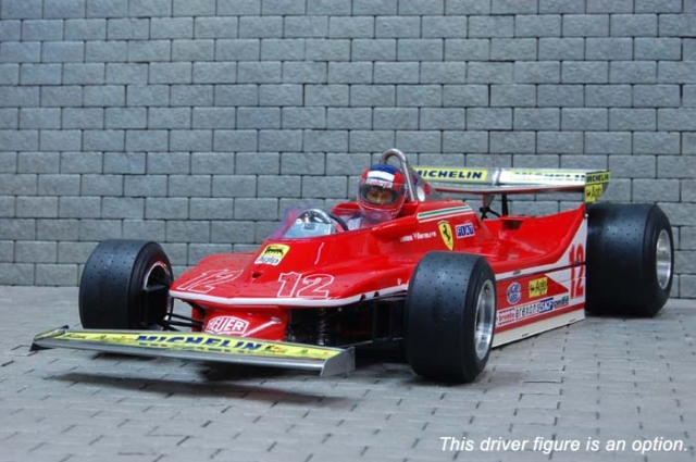 モデルファクトリーヒロ 1/20 フルディティールキット フェラーリ 312 T4 モナコGP  1979　MFH-IK002