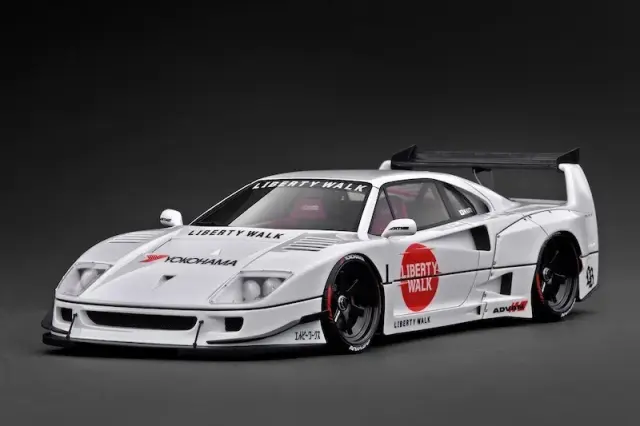 [予約] イグニッションモデル 1/18 LB-ワークス フェラーリ 40 ホワイト　IG3752