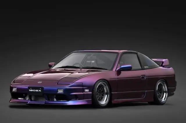[予約] イグニッションモデル 1/18 ニッサン 180SX タイプX (RPS13) パープルメタリック　IG3762