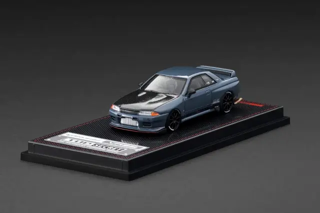 [予約] イグニッションモデル 1/64 トップシークレット ニッサン GT-R (VR32) グレー　IG3845