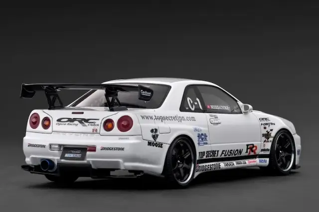 【IG3227】イグニッションモデル GT-R(BNR34) 1/18 ignition 1/18 Nissan Skyline GT-R (BNR34) White IG3227 | eBay