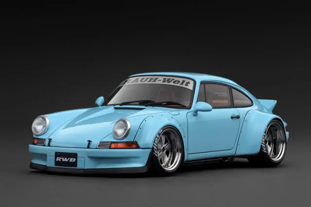 [予約] イグニッションモデル 1/18 RWB バックデイト ライトブルー　IG3878