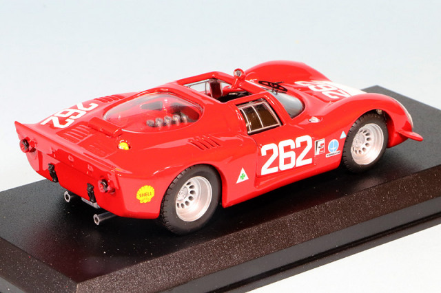 ベストモデル 1/43 アルファロメオ 33.2 タルガフローリオ 1969 No.262