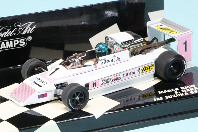 ミニチャンプス 1/43 マーチ BMW 792 JAF 鈴鹿GP 1979 中嶋悟　400790191