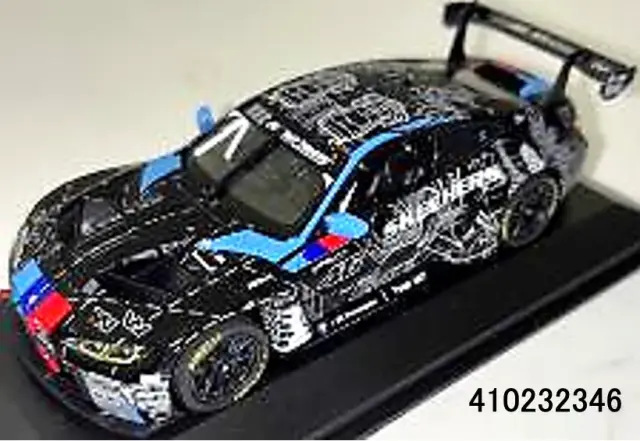 [予約] ミニチャンプス 1/43 BMW M4 GT3 "TEAM WRT" バレンティーノ・ロッシ プレシーズン ブラック テストカー 2023　410232346