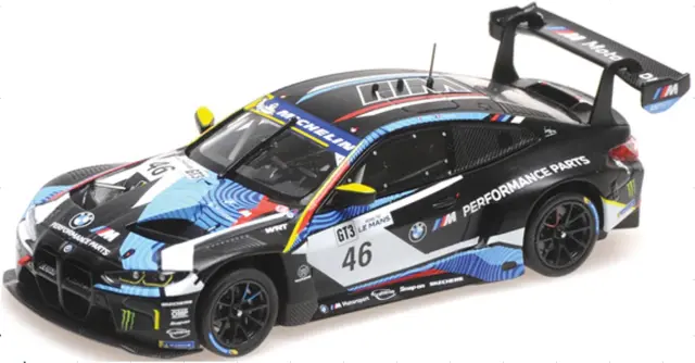 [予約 ミニチャンプス 1/43 BMW M4 GT3 "TEAM WRT" ROSSI/POLICAND No.46 ロード to ルマン 2023 ウィナー 　410232546