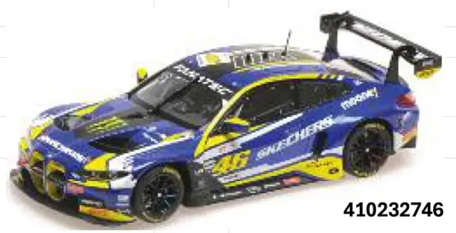 [予約] ミニチャンプス 1/43 BMW M4 GT3 チーム WRT M.マーティン/V.ロッシ No.46 GTWC ミサノ 2023 ウィナー　410232746