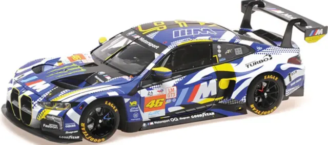 [予約 ミニチャンプス 1/43 BMW M4 GT3 "TEAM WRT" ROSSI/HARTHY/MARTIN No.46 ルマン 24h 2024　410242446