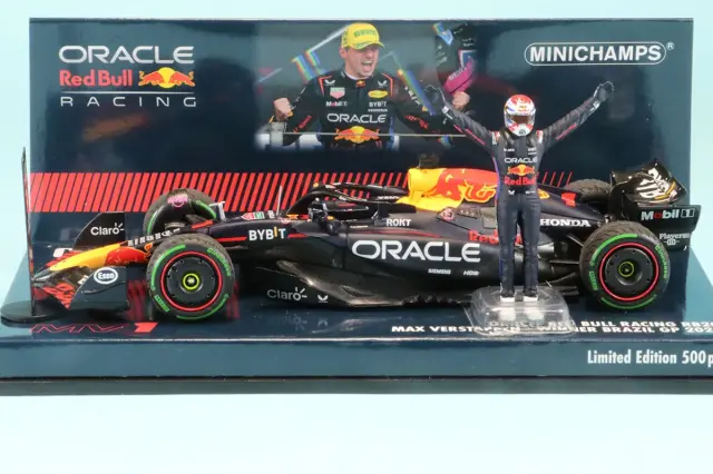 CLDC特注ミニチャンプス 1/43 レッドブル RB20 ブラジル GP  2024 M.フェルスタッペン ウィナー　413243201S