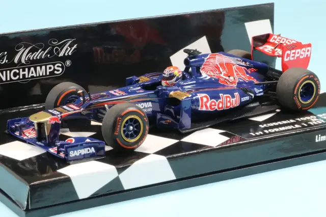 ミニチャンプス 1/43 スクーデリア トロロッソ STR9 M.フェルスタッペン 2014 アドリア F1 ファーストテスト　417149933