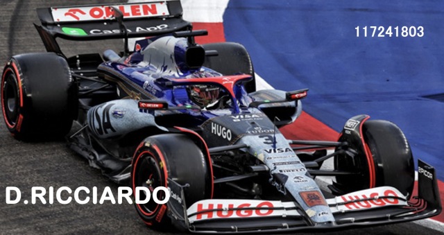 [予約] ミニチャンプス 1/43 ビザ キャッシュ RB VCARB 01 ダニエル リカルド  シンガポールGP 2024 ファイナルレース　417241803