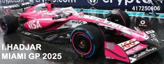 [予約] ミニチャンプス 1/43 ビザ キャッシュ RB VCARB02 イサック・ハジャール マイアミGP 2025　417250606