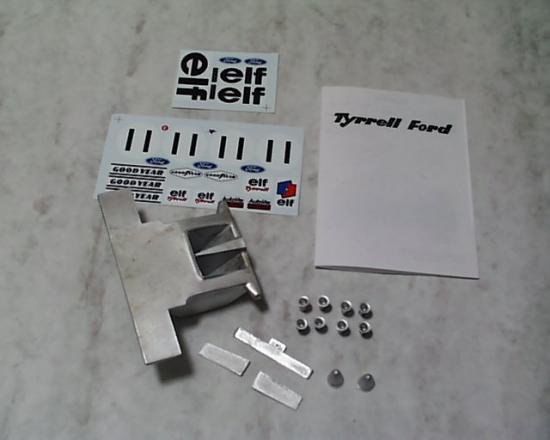 ミュージアムコレクション 1/12 トランスキット ティレル 002 003 1971 ハンマーヘッド & デカール セット　MC-TK003