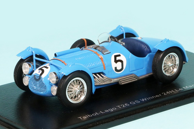 スパーク 1/43 タルボ ラーゴ T26 GS ルマン 24h 1950 Winner No.5　43LM50