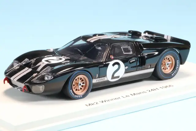 スパーク 1/43 フォード Mk II No.2 ウィナー 24H ル・マン 1966 B. マクラーレン - C. エイモン　43LM66