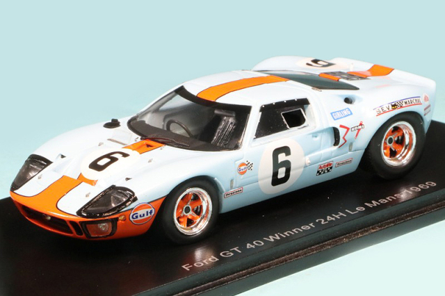 スパーク 1/43 フォード GT40 ルマン 24h 1969 Winner No.6　43LM69