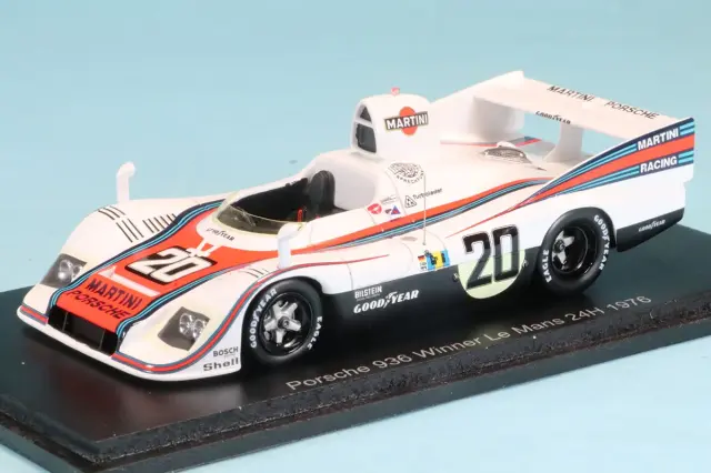 260429　スパーク 1/43 ポルシェ 936 No.20 ルマン 1976 ウィナー J. イクス / G. ファン・レネプ　43LM76