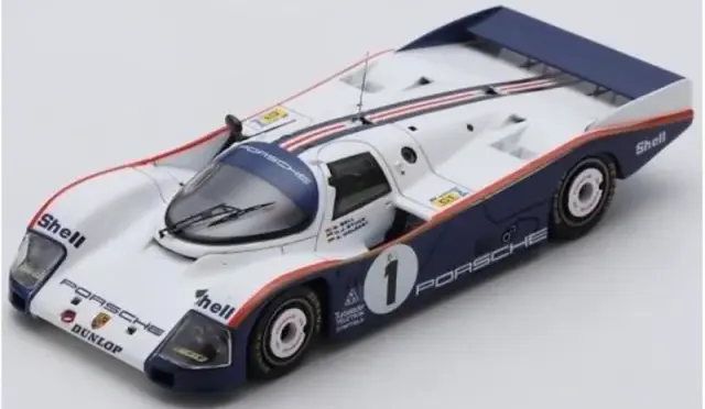 [予約] スパーク 1/43 ポルシェ 962C 2.6L ターボ No.1 ルマン 1986 ウィナー H.-J. シュトゥック / D. ベル / A. ホルバート　43LM86