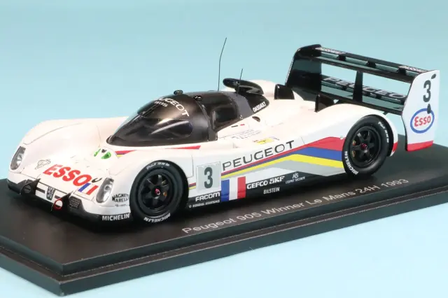 スパーク 1/43 プジョー 905 No.3 ウィナー 24H ル・マン 1993 E. エラリー - C. ブショー - G. ブラバム　43LM93