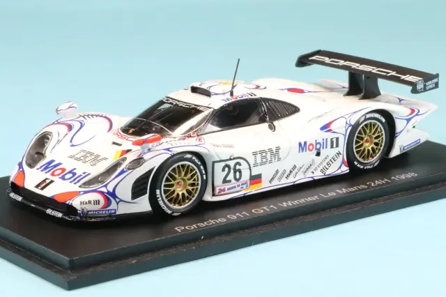ミニチャンプス 1/43 ポルシェ 911 GT1 ルマン 24h 1996 No.25