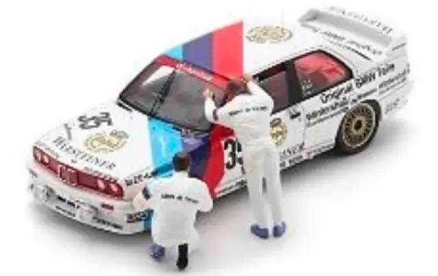 [予約] スパーク 1/43 BMW M3 E30 No.35 ニュルブルクリンク 24h ウィナー 1989 ロベルト・ラヴァーリア、エマヌエル・ピロ、フランソワ・ジロワ フィギュア付き　43NUR1989