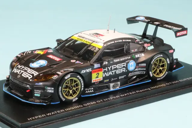 260424S　スパーク 1/43 HYPER WATER Racing INGING GR86 GT スーパーGT 2025 GT300 No.2 堤優威 / 平良響　43SGT25002