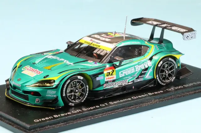 スパーク 1/43 Saitama Green Brave Green Brave GRスープラ GT スーパーGT 2025 GT300 No.52 吉田広樹 / 野中誠太　43SGT25052
