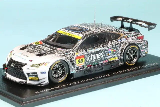 スパーク 1/43 K-tunes Racing RC F GT3 スーパーGT 2025 GT300 No.96 新田守男 / 高木真一　43SGT25096