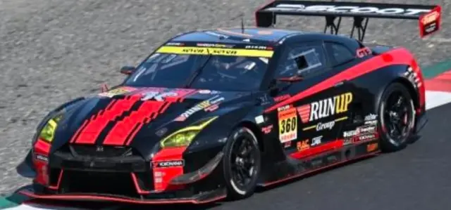 [予約] スパーク 1/64 TOMEI SPORTS RUNUP RIVAUX GT-R スーパーGT 2025 GT300 No.360 青木孝行 / 荒川鱗　64SGT25360