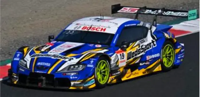 [予約] スパーク 1/43 WedsSport BANDOH GR スープラ TGR チーム WedsSport BANDOH No.19 GT500 スーパーGT 2026 国本雄資 - 坂口夏月　43SGT26019