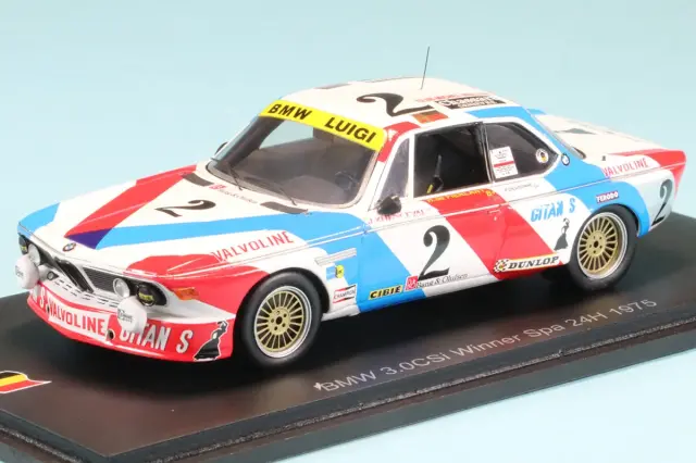 スパーク 1/43 BMW 3.0CSi No.2 スパ 24h ウィナー 1975 ジャン・ゼンスヴァル/H.ド・フィアラン 43SPA1975