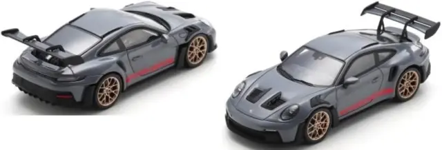 [予約] シュコー 1/43 ポルシェ 911 992 GT3 RS 2022 アーティックグレー　43U00001