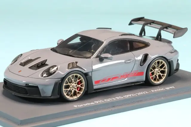 スパーク/シュコー 1/43 ポルシェ 911 992 GT3 RS 2022 アーティックグレー　43U00001