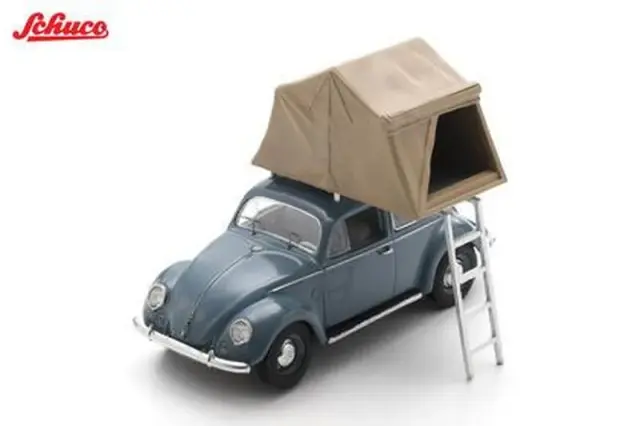 [予約] スパーク/シュコー 1/43 1951 VW ビートル ルーフテント付き　43U00107