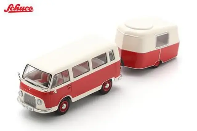 [予約] スパーク/シュコー 1/43 1955 フォード FK 1000 エリバ パック トレーラー付き　43U00116