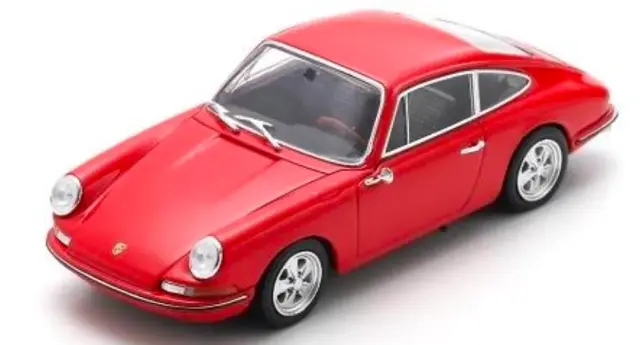 [予約] シュコー 1/43 ポルシェ 911S 2.0 1966 レッド　43U00165