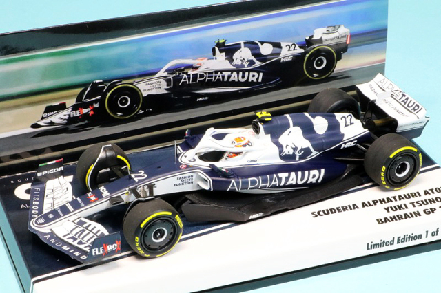 特注ミニチャンプス 1/43 スクーデリア アルファタウリ AT03