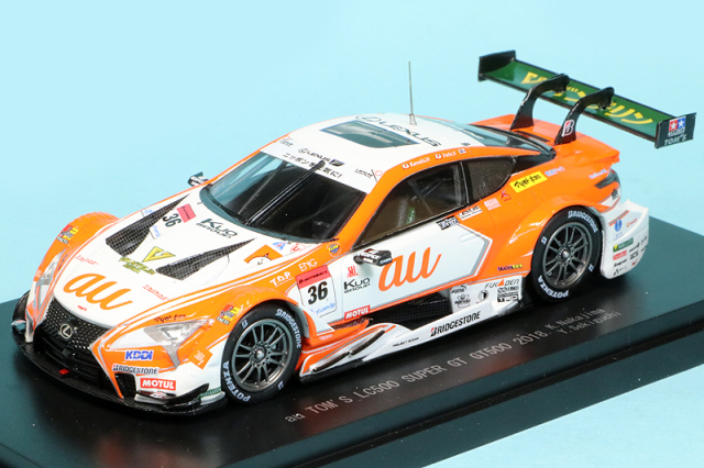 エブロ 1/43 au TOM'S LC500 スーパーGT 2018 No.36　45613