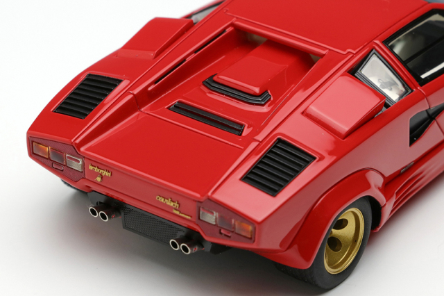 アイドロン 1/43 ランボルギーニ カウンタック LP5000 QV 1988 レッド EM652A