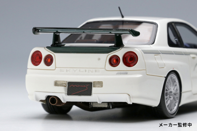 1/43マインズスカイラインGT-RBNR34V-spec N1BBSEM646 1/43マインズスカイラインGT-RBNR34V-spec N1BBSEM646