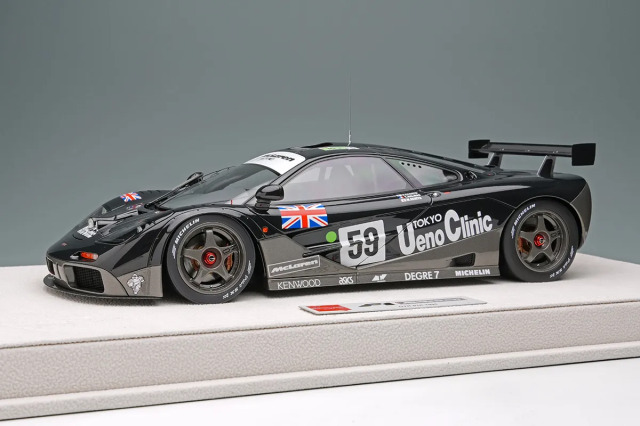 [予約] アイドロン 1/18 マクラーレン F1 GTR ウエノクリニック ルマン 1995  No.59 ウィナー　EML154