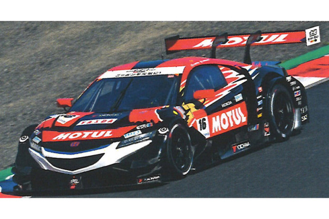 [予約] エブロ 1/43 MOTUL MUGEN NSX-GT スーパーGT 2019 No.16　45718