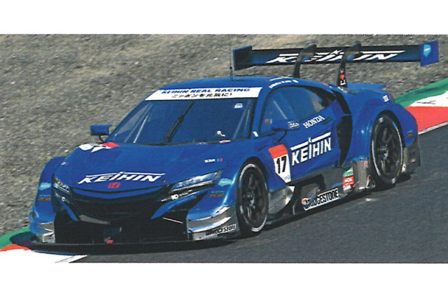 [予約] エブロ 1/43 KEIHIN NSX-GT スーパーGT 2019 No.17　45721