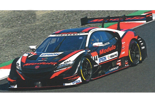 [予約] エブロ 1/43 Modulo Epson NSX-GT スーパーGT 2019 No.64　45722