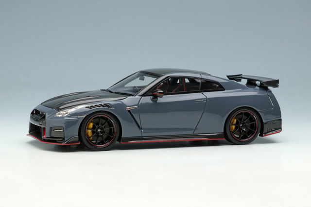 [予約] アイドロン 1/43 ニッサン GT-R NISMO スペシャルエディション 2022 ステルスグレー　EM618