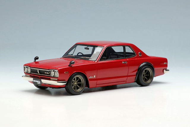 イグニッションモデル SKYLINE 2000 GT-R KPGC10 赤 イグニッションモデル 1/18 ニッサン スカイライン 2000 GT-R