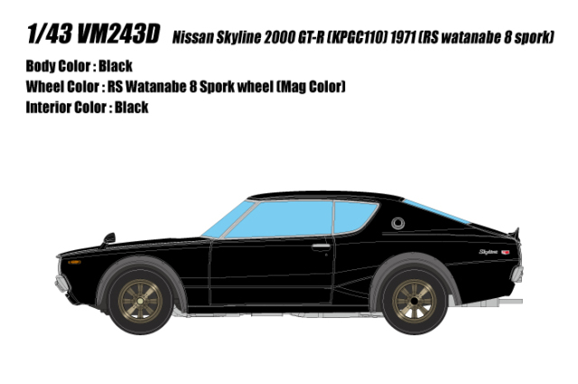 EIDOLON 1/43 スカイライン 2000 GT-R 1973 EIDOLON 1/43 スカイライン 2000 GT-R 1973 EIDOLON 1/43